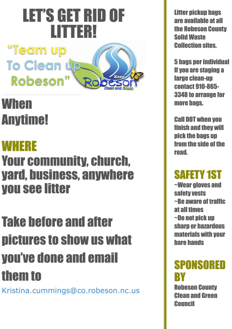 Litter Program Flyer 1